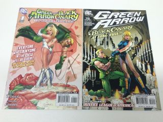 Green Arrow/ Black Canary Wedding Proposal (dc/conner/101659) Complete Set Of 2