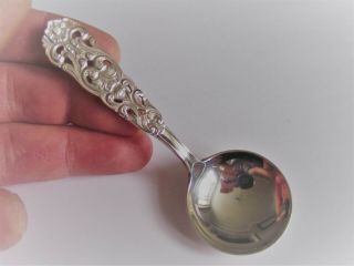 Vintage Fine Quality Silver Tea Caddy Spoon Swedish 830 Silver - Ref 2