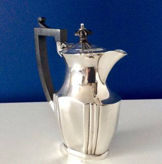Rare Antique Art Nouveau Silver Plated Bachelor Coffee Pot LATHAM & MORTON C1890 2