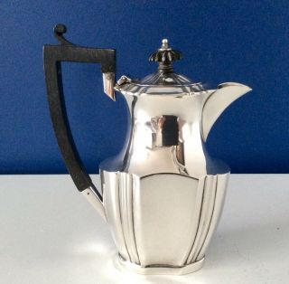 Rare Antique Art Nouveau Silver Plated Bachelor Coffee Pot LATHAM & MORTON C1890 5