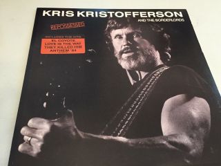 Kris Kristofferson & The Borderlords,  Repossessed,  Promo Vinyl Lp,  1986 Polygram