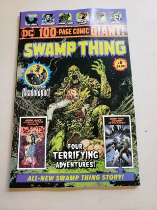 Dc 100 Page Giant Swamp Thing 6 Walmart Exclusive