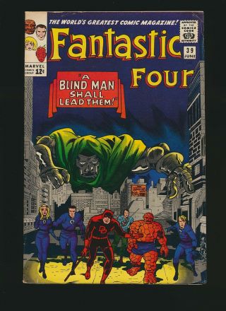 Fantastic Four 39,  6.  0/fine