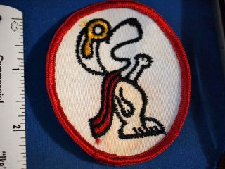 Snoopy Red Baron Aviator Vintage Patch 2