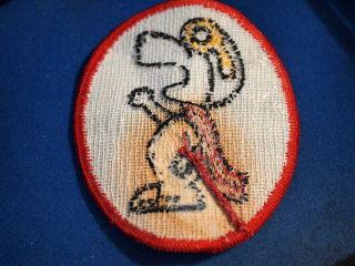Snoopy Red Baron Aviator Vintage Patch 3