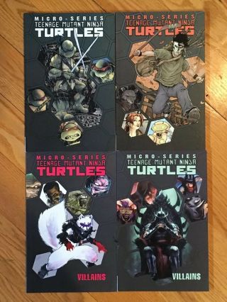 Teenage Mutant Ninja Turtles Micro Series Allies & Villains Vol.  1,  2 Tpb