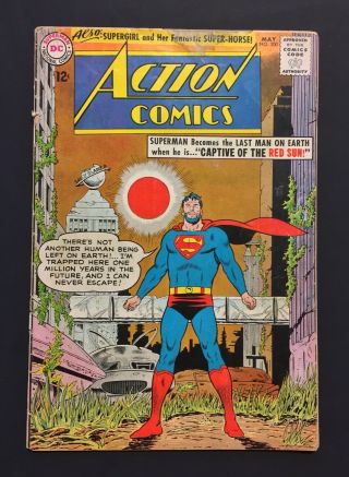 Action Comics 300 2.  0/good (may 1963) Dc Superman Under The Red Sun Supergirl