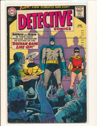 Detective Comics 328 - Death Of Alfred Vg Cond.