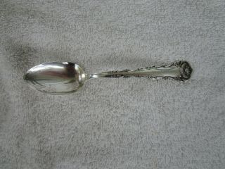 Antique[jan 23rd 1896] Solid [sterling Silver] Tea Spoon Pat.  1895