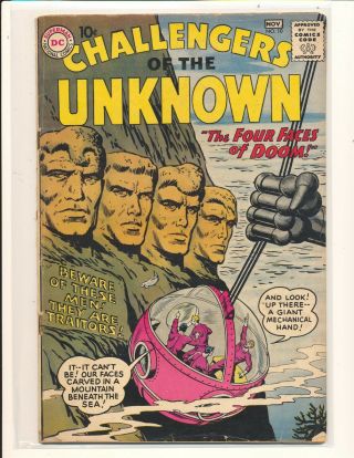 Challengers Of The Unknown 10 G/vg Cond.