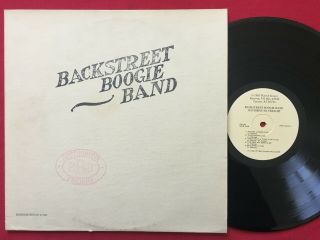 Backstreet Boogie Band Southbound Freight Rare Private Lp Tuscon Arizona Blues