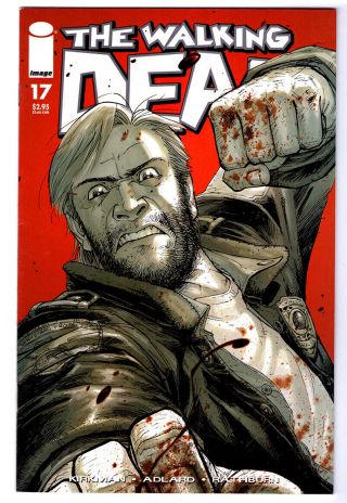 The Walking Dead 17 In Near A 2005 Image Comic 1st Print