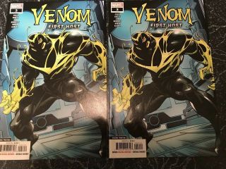 Venom First Host 3 2nd Print Variant Cover Marvel (2 Copies) Nm Or Better