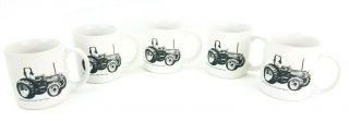 John Deere Coffee Cup Mug Go With The Green Service 5400 Spirit Tractor Vtg Nos