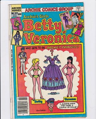 Betty & Veronica 322 - Cheryl Blossom Meets Archie - Key Issue -