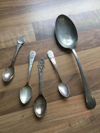 5 Silver Spoons