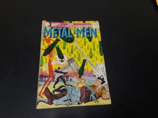 Metal Men Dc Comic May 1963 No.  1 First Missile Men Silver Age