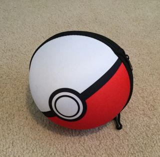 Pokemon Poke Ball Zipper Case Pikachu Throw Fleece Security Blanket 40x50 M2 4
