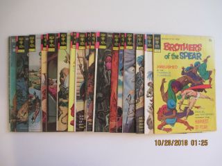 (18) Brothers Of The Spear Complete Series (1 - 17) Gold Key Comic Books