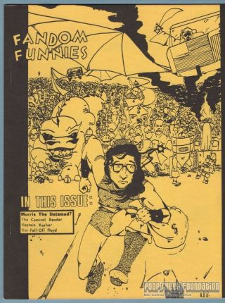 Fandom Funnies 1 Comic Fanzine Frank Brunner Jay Zilber Mercy Van Vlack 1975