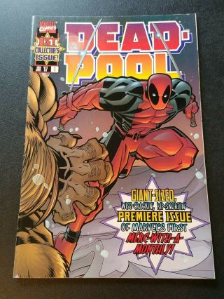 Deadpool 1 Premiere Issue 1st Solo Series Marvel 1997 Nm -