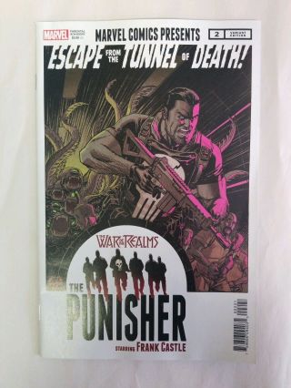 War Of The Realms The Punisher 2 Marvel 1:25 Dave Johnson Variant Cover Vf/nm