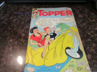 Tip Topper 25 1953 - Fritzi Ritz - Peanuts - Golden Age -