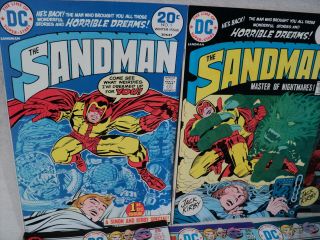 Sandman 1 - 6,  1st Issue Special 1 SET Jack Kirby 1974 - 1976 DC Comics (s 10887) 2