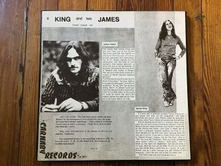A King And Two James Carole King And James Taylor 1971 Live 3 Lp Box Set