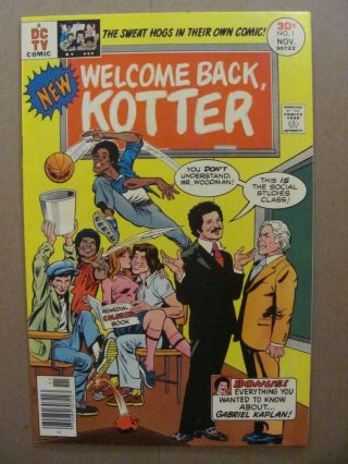 Welcome Back Kotter 1 Dc Comics 1976 Series John Travolta 8.  0 Very Fine