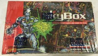 Factory 1993 Skybox Marvel Universe Series Iv Box 36 Packs