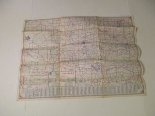 Vintage Champlin Oil Gas Station Road Map 1948 Estimate 4