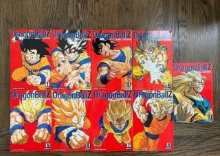 Dragon Ball Z Vizbig Complete Set Series 1 - 9 Omnibus 3in1 Books 1 - 26 Volume 3