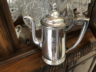 Vintage Silver Coffee Pot - Royal Orleans Hotel