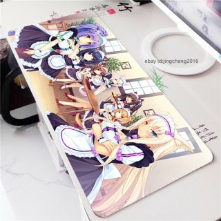 2019 Anime Nekopara Cute Girls Large Mouse Pad Playmat Mat Jc 05 Xmas Gift