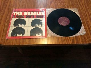 The Beatles Lp " A Hard Day 