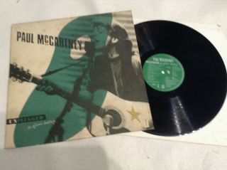 Paul Mccartney Unplugged Lp 1991 Spanish Edition Rare