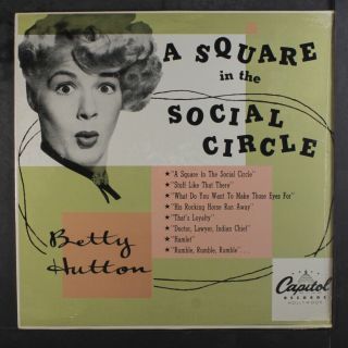 Betty Hutton: A Square In The Social Circle Lp (france Re) Vocalists