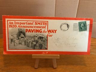 1920 T.  L.  Smith Paver Paving Tractor Machine Advertisement Brochure