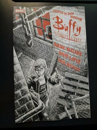 Buffy The Vampire Slayer 6 1:25 Ethan Young Variant Boom Comic Book Nm
