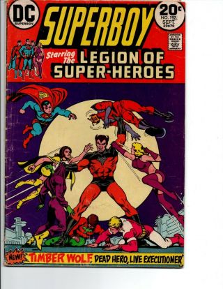 Superboy 171 - 200 Straight Run Of 30 1971 - 73 Losh Backups,  Giants,  1st Wildfire
