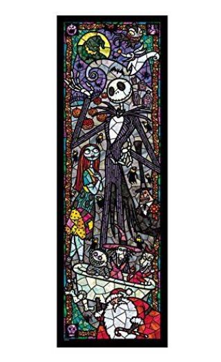 Tenyo Nightmare Before Christmas Stained Glass Gyutto Size Series Jigsaw Puzzle