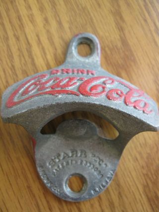 Coca - Cola Bottle Opener Starr X Made In West Germany Brown Co