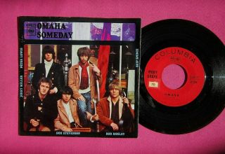 Moby Grape - Omaha - 45 Rpm With Picture Sleeve - Columbia 44173