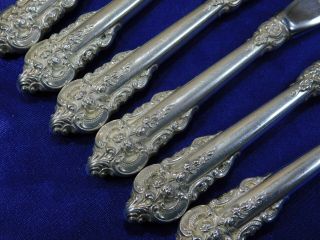 WALLACE GRANDE BAROQUE STERLING SILVER BUTTER KNIFE PADDLE - 5