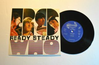 Garage Rock 45 - The Who - Ready Steady Ep Reaction Re - Issue Uk 7 " Vg,  Hear