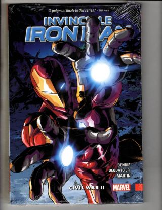 Invincible Iron Man Civil War 2 Vol 3 Marvel Hardcover Graphic Novel J299