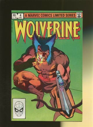 Wolverine 4 Vf 7.  5 1 Book Series Conclusion Chris Claremont & Frank Miller