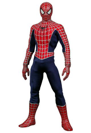 Mib,  Medicom Toy Rah Real Action Heroes No.  206 Spider - Man 2 Figure 12 " 1/6
