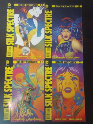 Before Watchmen: Silk Spectre 1 - 4 Complete Series - Dc Comics